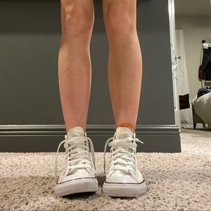 White High Top Converse